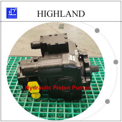 تست اضافه بار پمپ های هیدرولیک پیستون محوری با جابجایی متغیر Highland 42Mpa