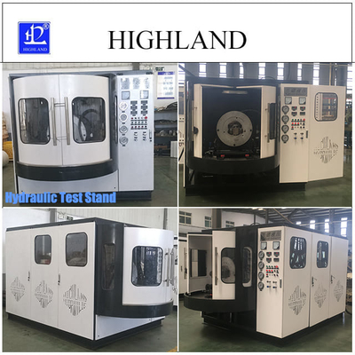 HIGHLAND دستگاه حفاری چرخش 380 L/Min میزان جریان استند های آزمایش هیدرولیک ساختار فشرده 90 Kw