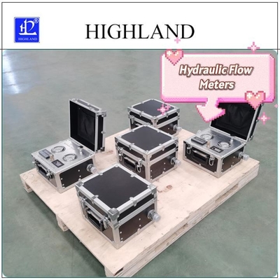 صفحه نمایش داده ها تست کننده هیدرولیک برای اندازه گیری دقیق با سرعت جریان 500L / دقیقه