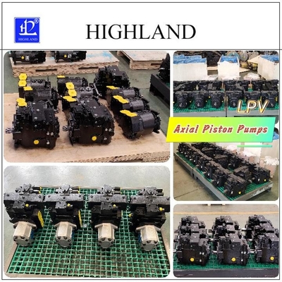 کنترل متغیر دستی و هیدرولیک پمپ های پیستون محوری 90cc/R
