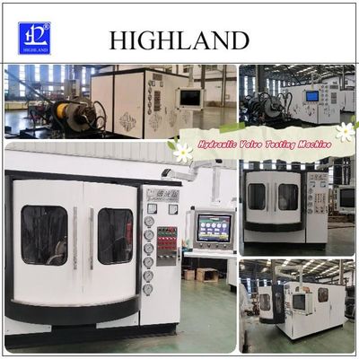 دستگاه آزمایش دریچه های هیدرولیک کاملا خودکار با جریان 450 L/Min