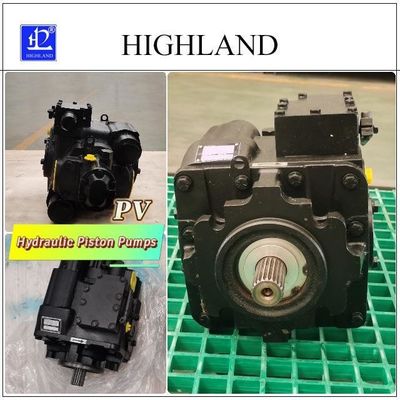 پمپ پیستونی محوری Highland HPV110-MA-R-23 110ml/r 42MPa فشار بالا برای سیستم هیدرولیک Agricultural Harvester