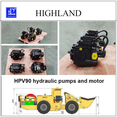 پمپ های هیدرولیک کامیون زیرزمینی Pv22 Mv23 چدن آسان برای استفاده