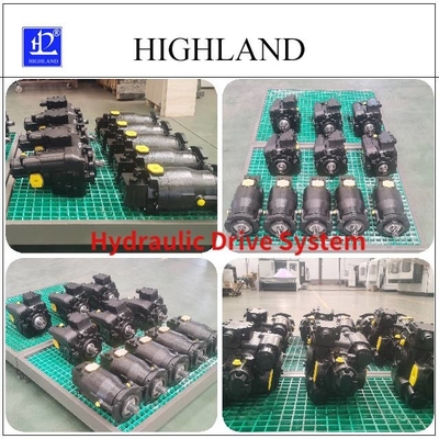 سیستم چرخ محرک هیدرولیک PV22+MF22 Wheat Harvester به راحتی مونتاژ/جدا کردن