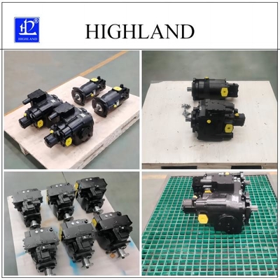 پمپ های پیستونی میکسر بتن هیدرولیک با جابجایی بالا Highland