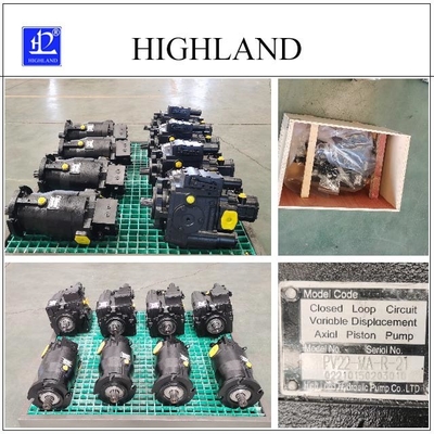 پمپ های پیستونی میکسر بتن هیدرولیک با جابجایی بالا Highland