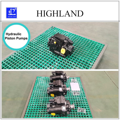 پمپ های پیستونی با جابجایی متغیر محوری سری HPV با نام تجاری Highland 42Mpa