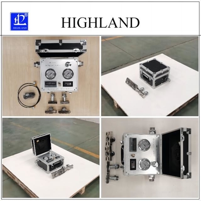 فلومترهای هیدرولیک دیجیتال قابل حمل Highland MYHT-1-4 فشار 42 مگاپاسکال