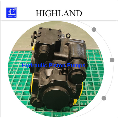 کنترل مکانیکی دستی پمپ هیدرولیک پیستون هیدرولیک فشار Highland HPV90 42Mpa