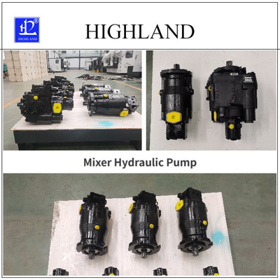 پمپ های پیستونی هیدرولیک کامیون های میکسر جریان محوری حلقه بسته Highland
