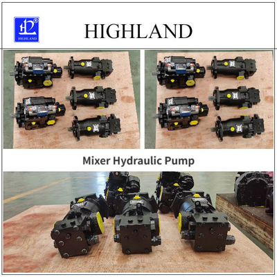 پمپ های پیستونی هیدرولیک کامیون های میکسر جریان محوری حلقه بسته Highland