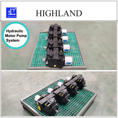 Combine Harvester Hydraulic Motor Pump System Customized HPV200
