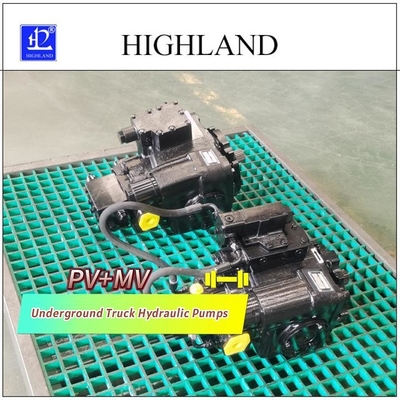 پمپ های هیدرولیک کامیون زیرزمینی PV22 MV23 بهره وری را در محیط های سخت به حداکثر می رساند