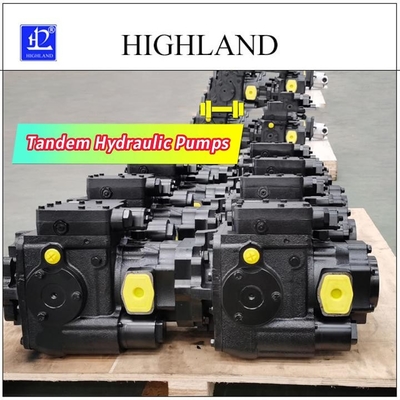 پمپ های هیدرولیک پیستون محوری با جابجایی متغیر 110cc/R+110cc/R