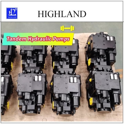پمپ های هیدرولیکی تاندمی HPV و HMF: جابجایی متغیر، فشار حداکثر 42Mpa، 2900r/min