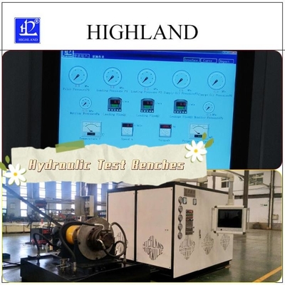 YST380 بنک های آزمایش هیدرولیکی برای دستگاه حفاری چرخشی آزمایش پمپ های هیدرولیکی و موتورها داده های تشخیص کامل