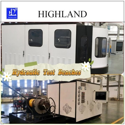 HIGHLAND 380L/min فابریک بنک های تست هیدرولیکی برای دستگاه حفاری چرخش با داده های تشخیص کامل