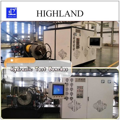 HIGHLAND 380L/min فابریک بنک های تست هیدرولیکی برای دستگاه حفاری چرخش با داده های تشخیص کامل