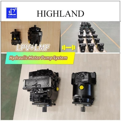 سیستم موتور پمپ هیدرولیک LPV90 LMF90 ماشین مخلوط سیمان سفارشی