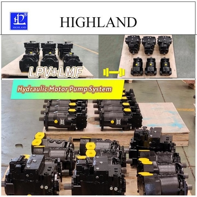 سیستم موتور پمپ هیدرولیک LPV90 LMF90 ماشین مخلوط سیمان سفارشی