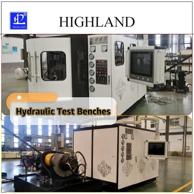 HIGHLAND بنک های تست هیدرولیک کشتی آزمایش ماشین هیدرولیک با اتصال لوله روشن