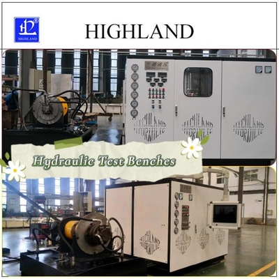 HIGHLAND بنک های تست هیدرولیک کشتی آزمایش ماشین هیدرولیک با اتصال لوله روشن