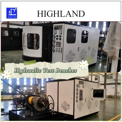 HIGHLAND بنک های تست هیدرولیک کشتی آزمایش ماشین هیدرولیک با اتصال لوله روشن