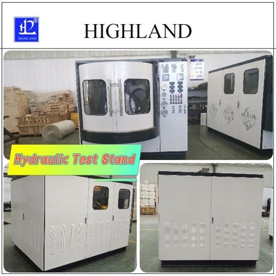 HIGHLAND ساختاری فشرده و هیدرولیک تست استند 380 L/min جریان 1 سال گارانتی
