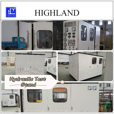 HIGHLAND ساختاری فشرده و هیدرولیک تست استند 380 L/min جریان 1 سال گارانتی