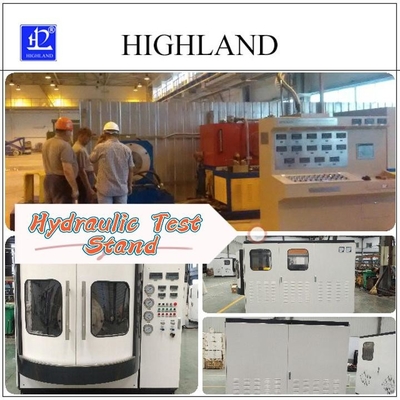 HIGHLAND 35 Mpa هیدرولیک تست استند برای چرخنده حفاری رینگ تست ماشین هیدرولیک