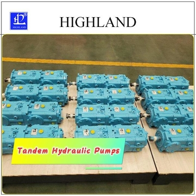 90Ml/R پمپ های هیدرولیکی تاندمی ماشین آلات برداشت پمپ هیدروستاتیک