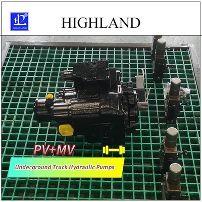 خانه آهن ریخته شده، پمپ های هیدرولیک زیرزمینی کامیون PV22 MV23