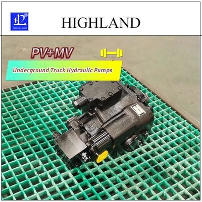 پمپ های هیدرولیکی کامیون زیرزمینی آهن ریخته شده PV22 MV23 با حداکثر جابجایی و یک سال گارانتی