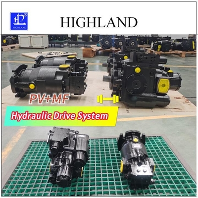 سیستم هائیدرولیک محصول کننده خوراک سبز آهن ریخته شده PV110 MF110