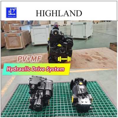 سیستم هائیدرولیک محصول کننده خوراک سبز آهن ریخته شده PV110 MF110