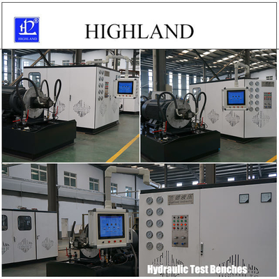HIGHLAND بنک های تست هیدرولیکی قابل اعتماد آسان برای کار نرخ جریان بالا برای آزمایش دقیق