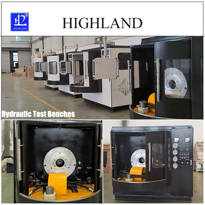 HIGHLAND دقت محصول ثبت شده YST450 بنک های آزمایش هیدرولیک برای پمپ ها و موتورها