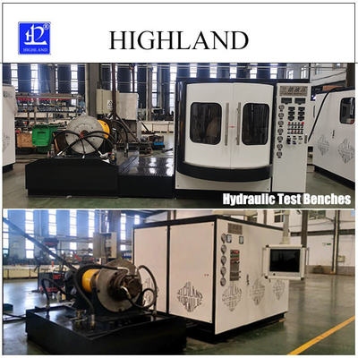 HIGHLAND دقت محصول ثبت شده YST450 بنک های آزمایش هیدرولیک برای پمپ ها و موتورها