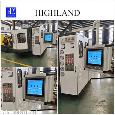 HIGHLAND دستگاه حفاری چرخشی بنک های آزمایش هیدرولیک 160 KW آزمایش پمپ های هیدرولیک و موتورها