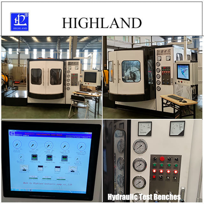 HIGHLAND دستگاه حفاری چرخشی بنک های آزمایش هیدرولیک 160 KW آزمایش پمپ های هیدرولیک و موتورها