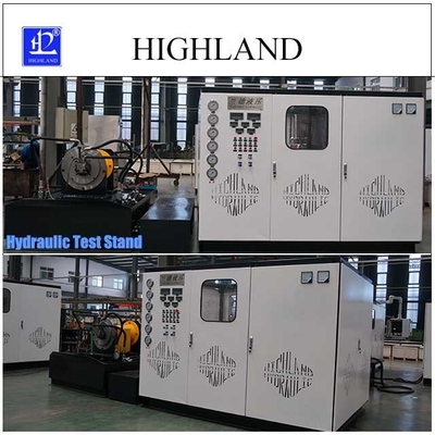 HIGHLAND دستگاه حفاری چرخش 380 L/Min میزان جریان استند های آزمایش هیدرولیک ساختار فشرده 90 Kw