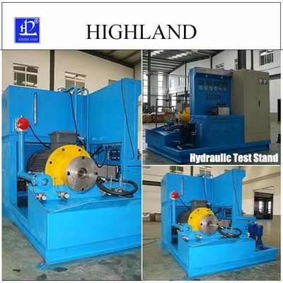 HIGHLAND دستگاه حفاری چرخش 380 L/Min میزان جریان استند های آزمایش هیدرولیک ساختار فشرده 90 Kw