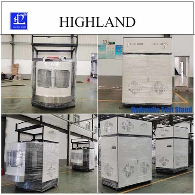 ریتری حفاری استند های آزمایش هیدرولیک با ساختار فشرده 380 L/Min جریان آزمون موتورهای هیدرولیک
