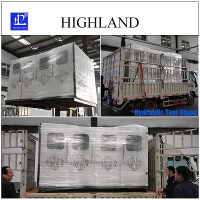 ریتری حفاری استند های آزمایش هیدرولیک با ساختار فشرده 380 L/Min جریان آزمون موتورهای هیدرولیک