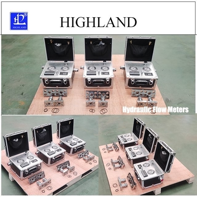 HIGHLAND تست کننده هیدرولیک امنیت تست نرخ جریان هیدرولیک با نمایش داده