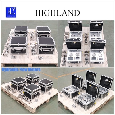 HIGHLAND تست کننده هیدرولیک امنیت تست نرخ جریان هیدرولیک با نمایش داده