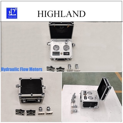 HIGHLAND تست کننده هیدرولیک امنیت تست نرخ جریان هیدرولیک با نمایش داده