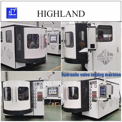 HIGHLAND بنک های تست دریچه های هیدرولیک ظرفیت فشار 35 Mpa