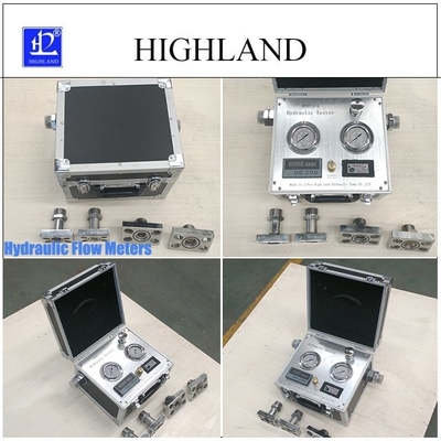 MYHT-1-4 اندازه گیری جریان هیدرولیکی با نمایش داده برای محدوده دمای روغن -20C -150C