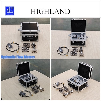 MYHT-1-4 اندازه گیری جریان هیدرولیکی با نمایش داده برای محدوده دمای روغن -20C -150C